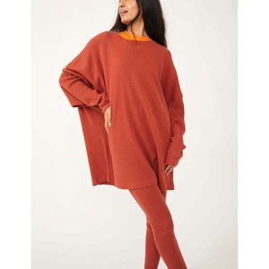 Free People Early Night Thermal / Spiced Brandy